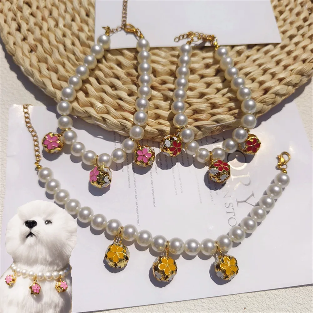 Pet Supplies List - Collar con campanas de colores para