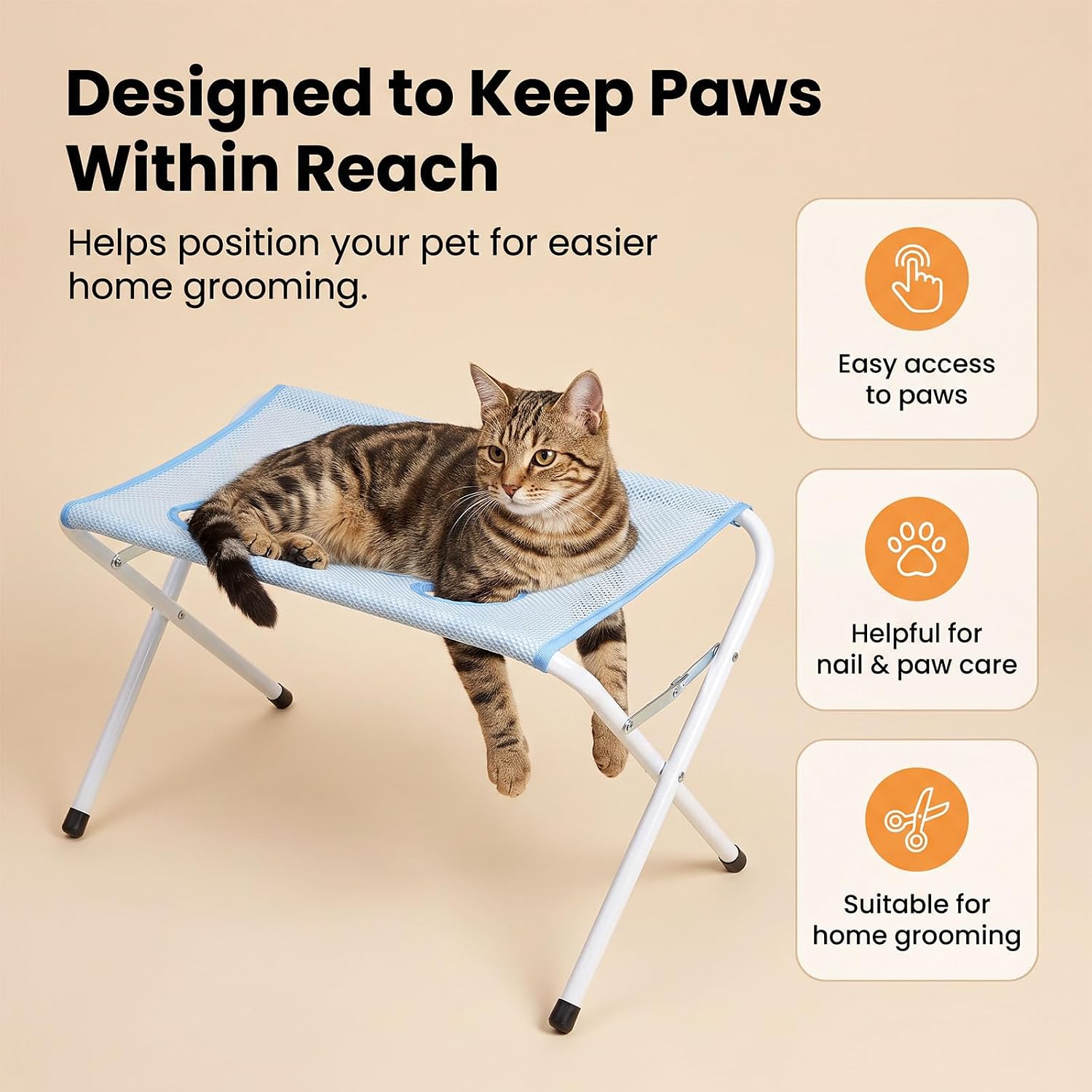 Soporte Plegable para Hamaca d - Pet Supplies Nail Trim reseña y precio