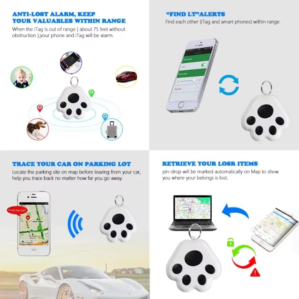 Rastreador Mini GPS de pata de - Pet Supplies Locations reseña y precio